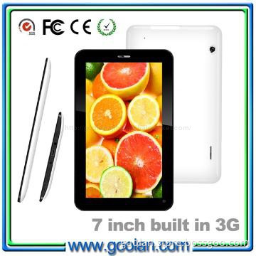 Allwinner a13 7 inch 2g phone call tablet pc android 4.0